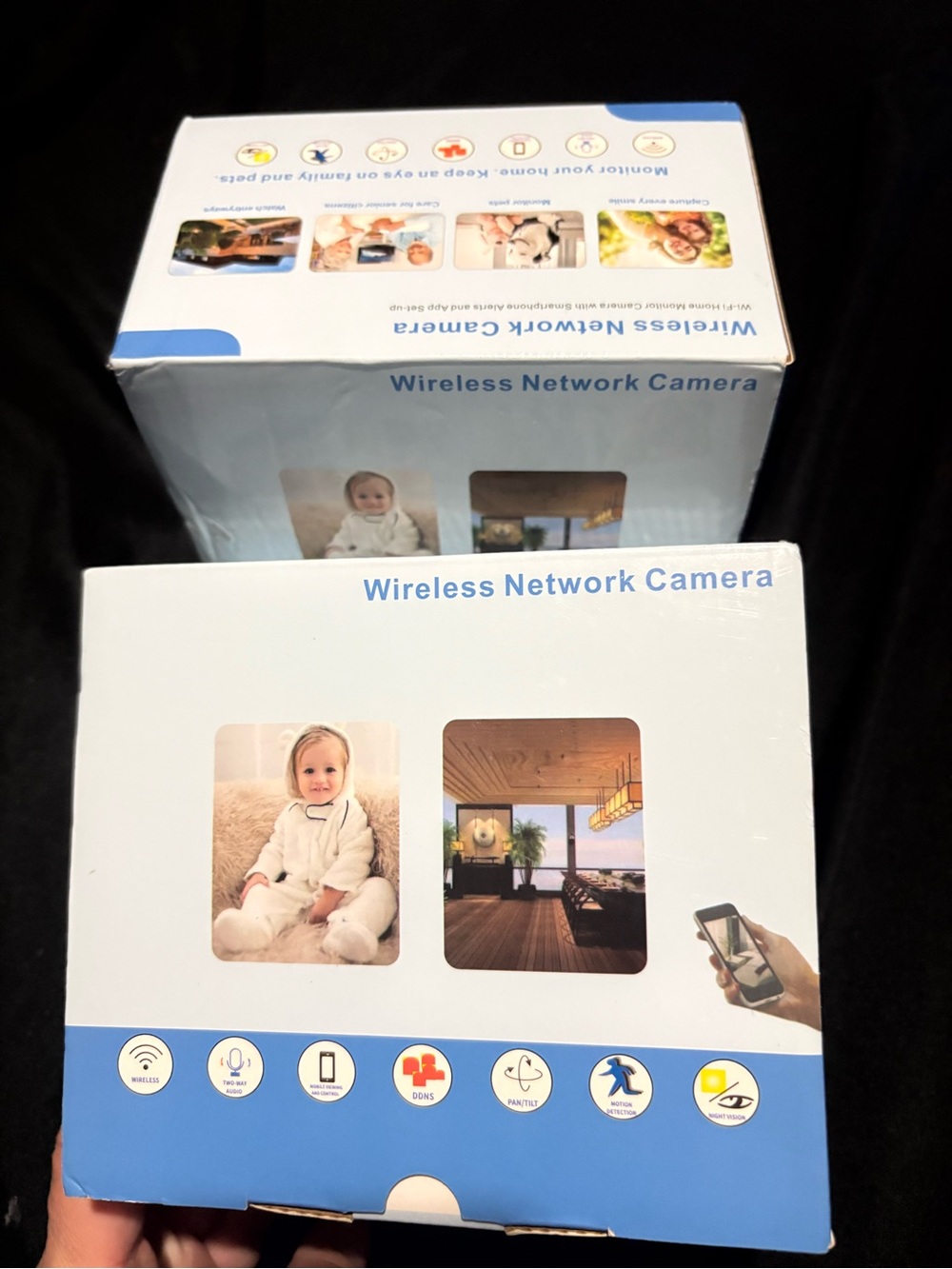 Source Unknown Wireless Network Camera - White and Blue